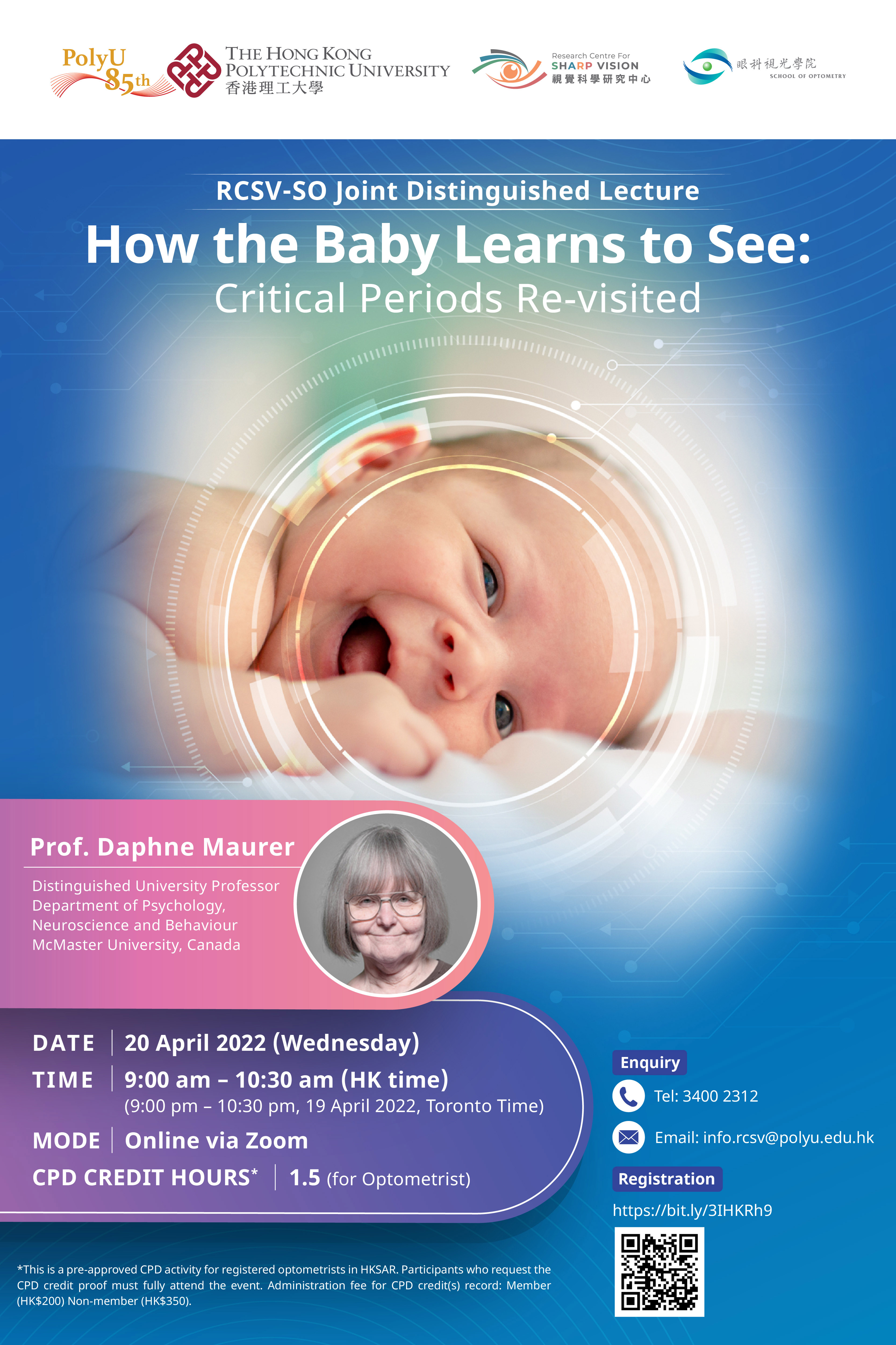 RCSV-SO Joint Distinguished Lecture - 