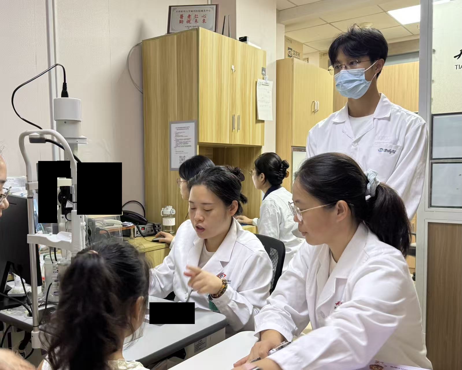 Clinical learning with doctors in TMU hospital