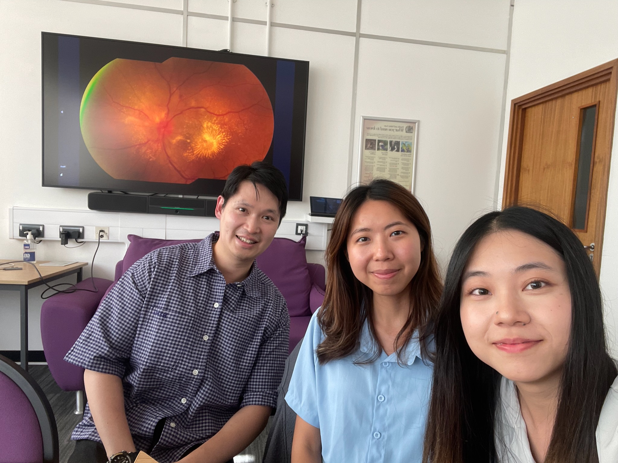 Picture with Dr Patrick Ting our supervisor