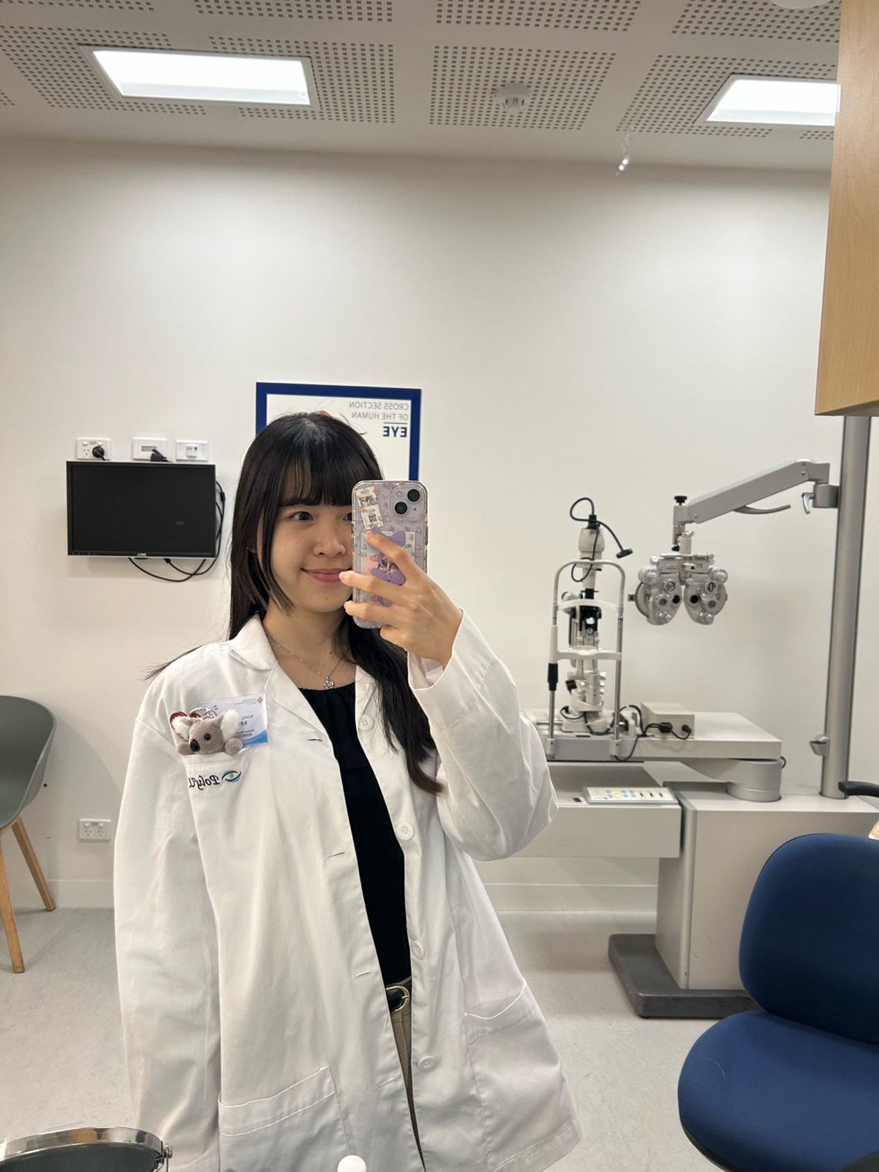 Photo in the clinic room