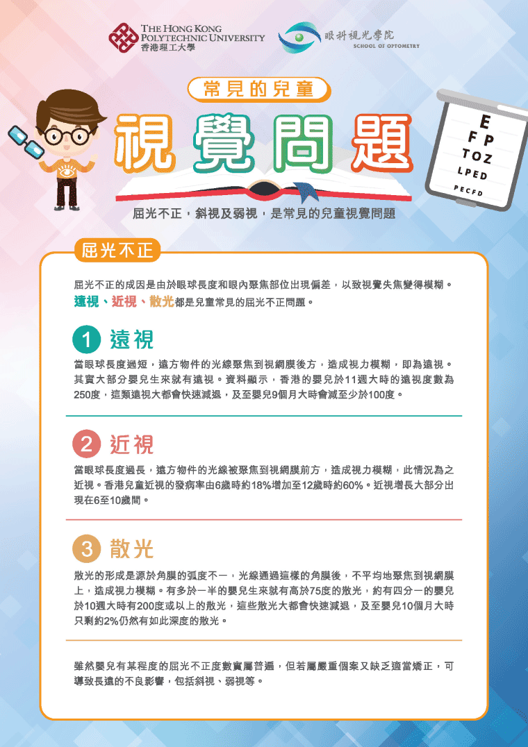 常见的儿童视觉问题