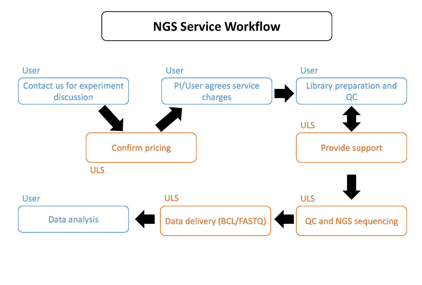 NGS service workflow 1600x1080