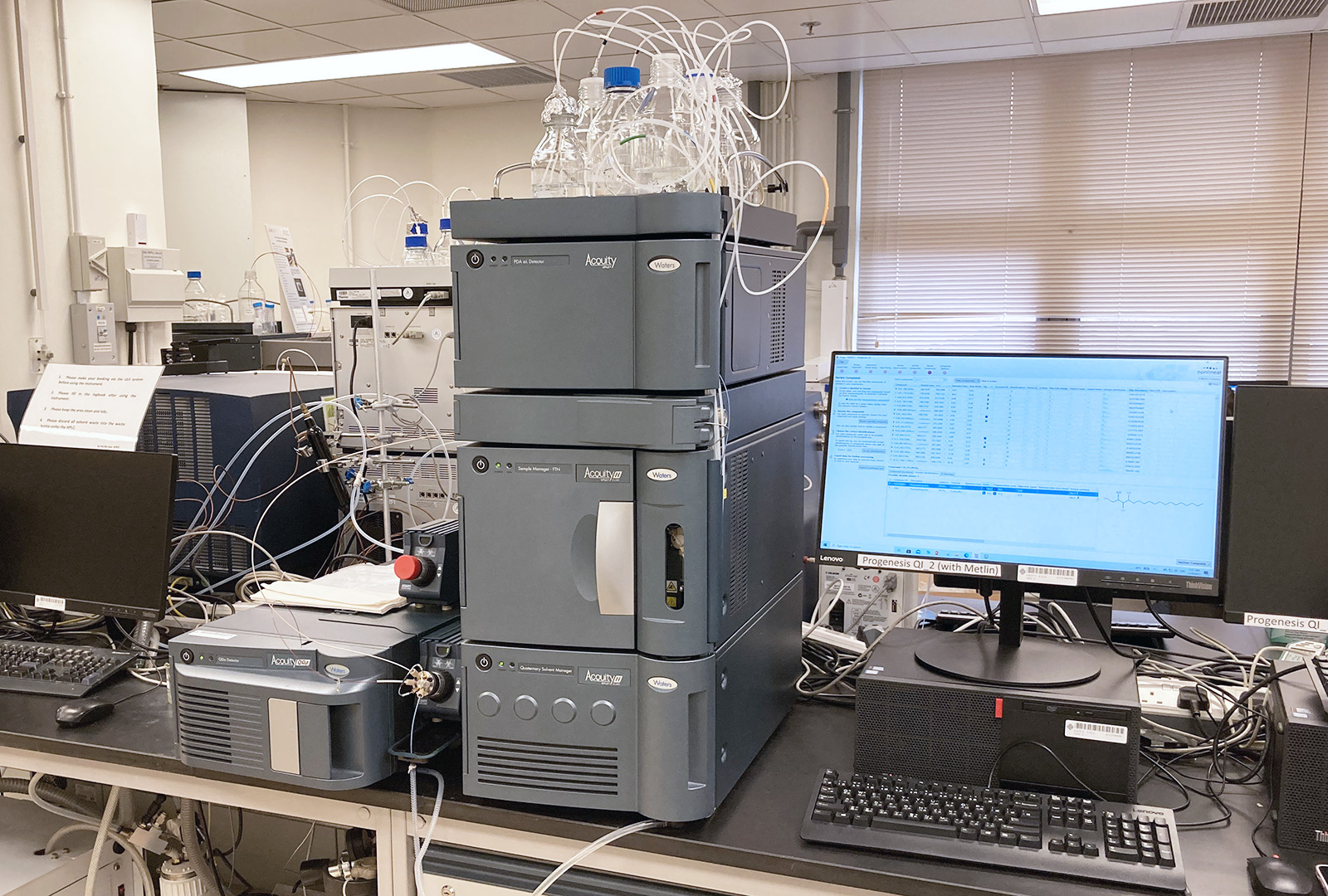 Waters UPLC with QDa Mass Detector