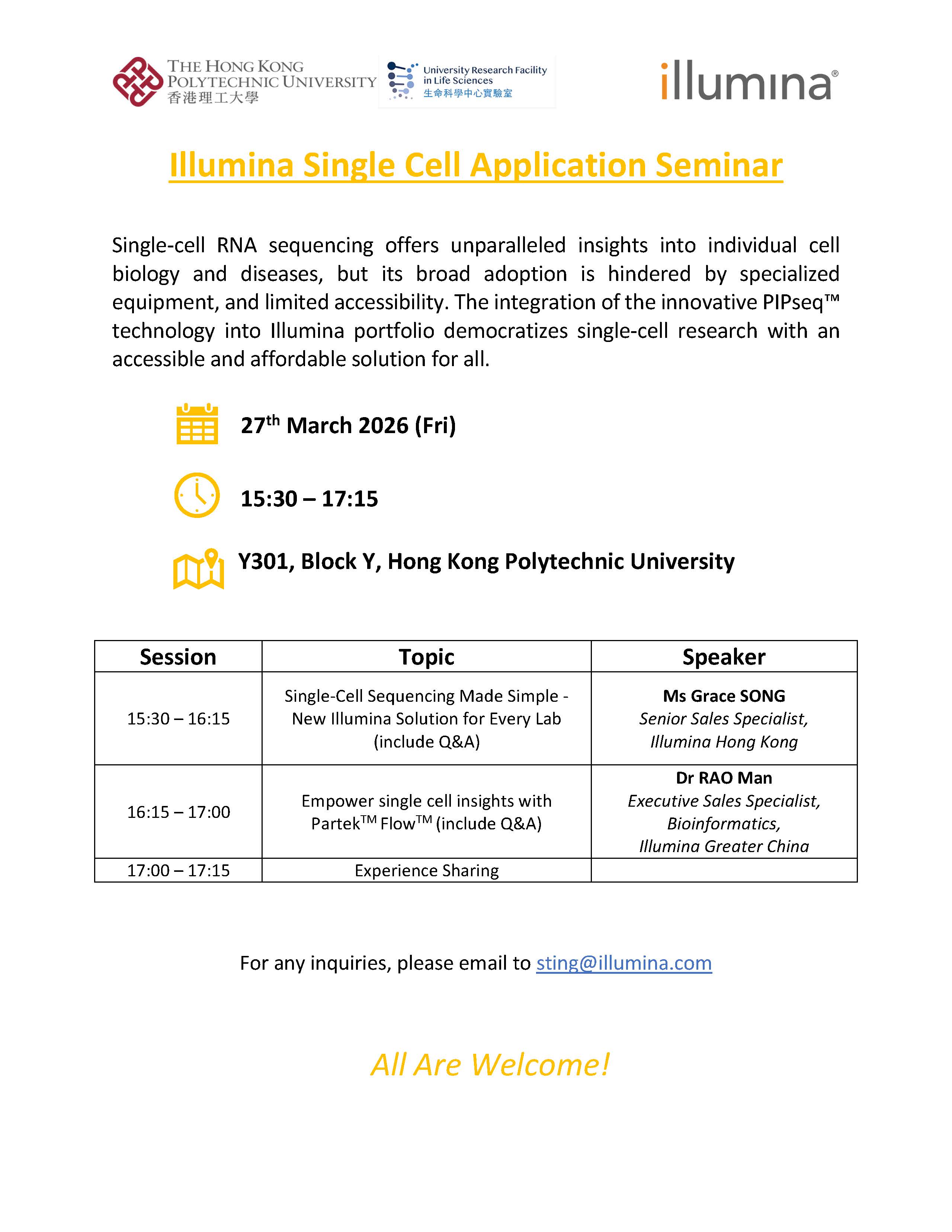 Illumina single cell Seminar Flyer_20260327